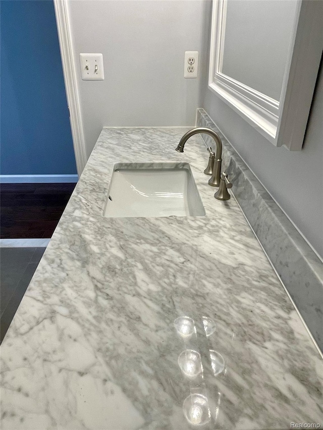 1325 Capac Rd, Berlin, MI 48002 - bathroom featuring vanity
