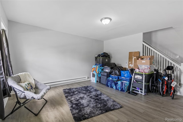 18625 Carrie St, Detroit, MI 48234 - storage room featuring baseboard heating