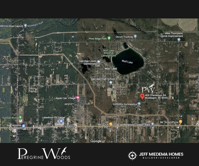403 Sabine Dr Unit 30, Muskegon, MI 49442 - aerial map of property and surrounding area
