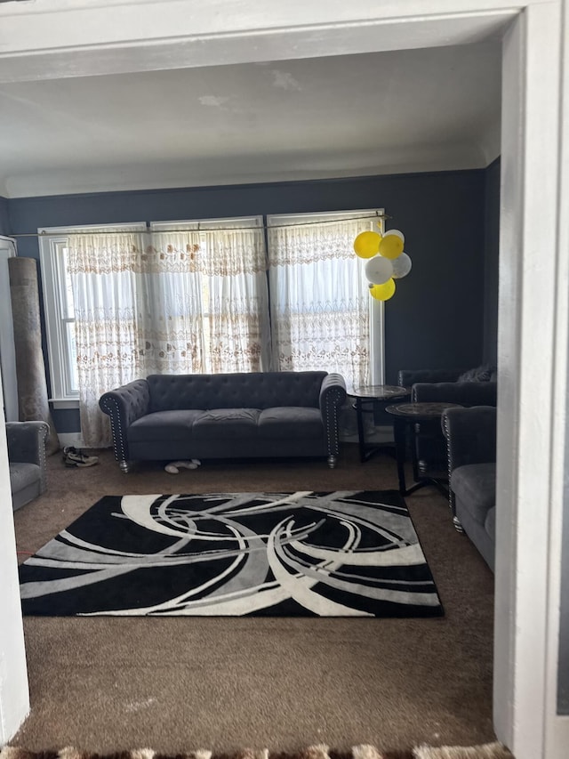 4649 Jonathon St, Dearborn, MI 48126 - living room with carpet