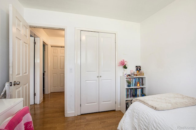 2263 Lawnel Ave, Norton Shores, MI 49441 - bedroom with wood finished floors and a closet