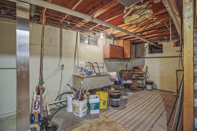 15035 155th Ave, Grand Haven, MI 49417 - view of unfinished basement