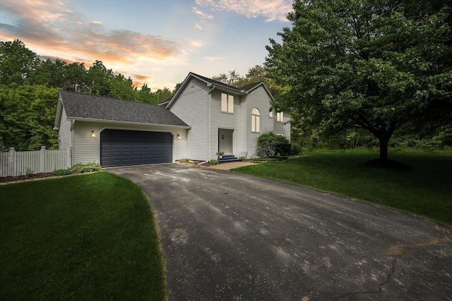 16350 Whitaker Rd, Linden, MI 48451 - view of front facade with driveway and an attached garage