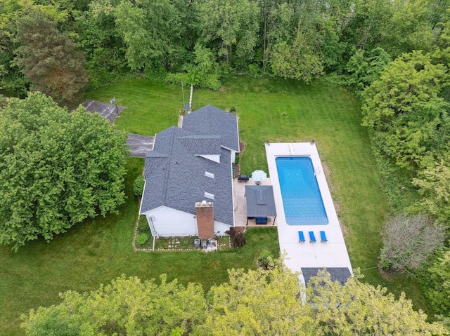 16350 Whitaker Rd, Linden, MI 48451 - aerial view of property and surrounding area