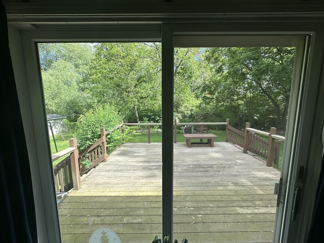 388 Richard St, Spring Arbor, MI 49283 - view of doorway to outside