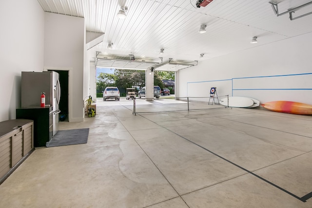 67881 Edgewater Beach Rd, White Pigeon, MI 49099 - view of garage