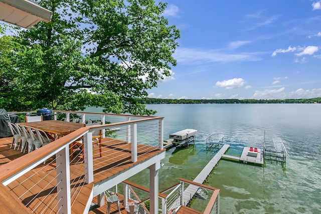 67881 Edgewater Beach Rd, White Pigeon, MI 49099 - dock with a water view