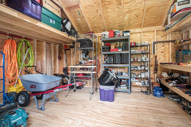 2985 Middle Lake Rd, Twin Lake, MI 49457 - view of storage
