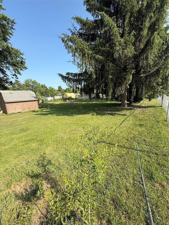 1226 E Princeton Ave, Flint, MI 48505 - view of grassy yard featuring an outbuilding