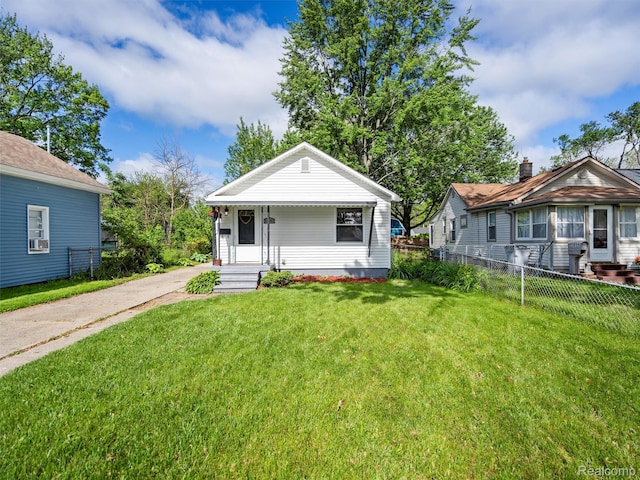 23091 Berdeno Ave, Hazel Park, MI 48030 - view of front of home with a porch