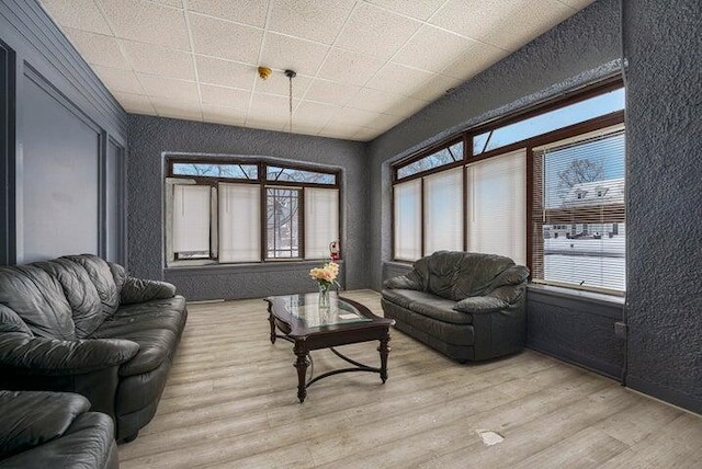 298 Capital Ave NE, Battle Creek, MI 49017 - living area featuring light wood finished floors