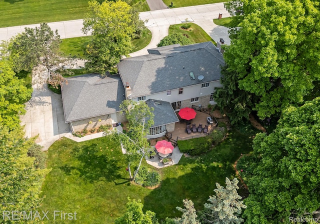 2983 Woodcreek Way, Bloomfield Hills, MI 48304 - view from above of property