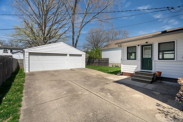 1978 Wiltshire Rd, Berkley, MI 48072 - view of detached garage