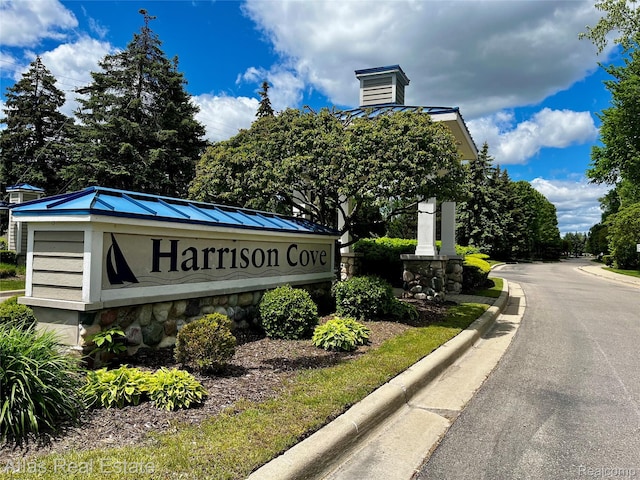 25727 Maritime Cir S, Harrison Township, MI 48045 - view of community sign