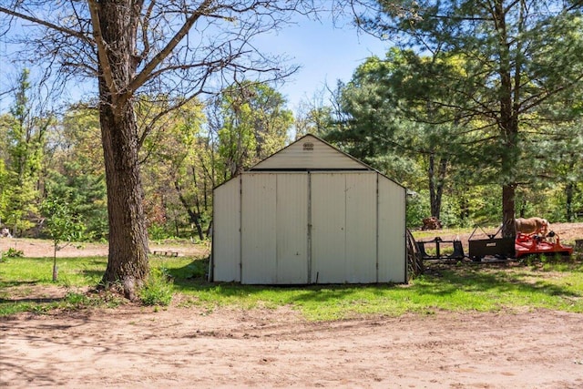 1818 E 58th St, Newaygo, MI 49337 - view of shed