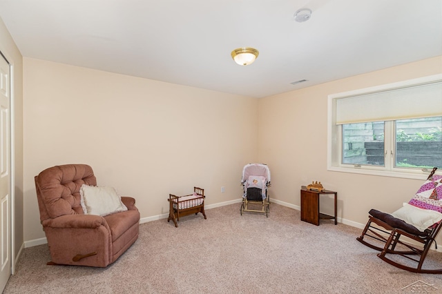 28 Barrington Cir, Saginaw, MI 48603 - living area featuring light colored carpet and baseboards
