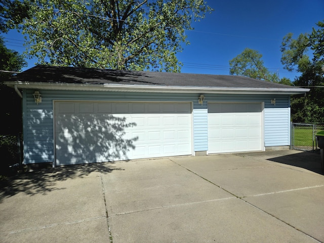 25893 Clark St, Novi, MI 48375 - view of detached garage