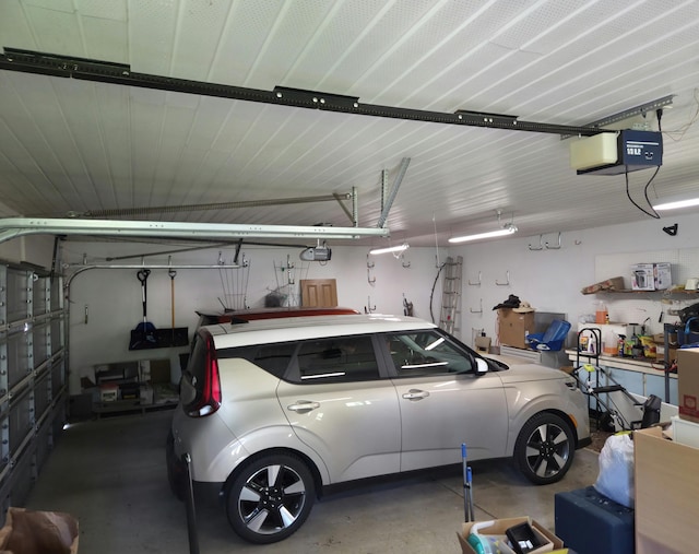 25893 Clark St, Novi, MI 48375 - garage with a garage door opener