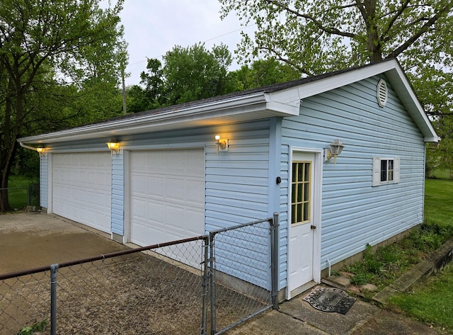 25893 Clark St, Novi, MI 48375 - view of detached garage