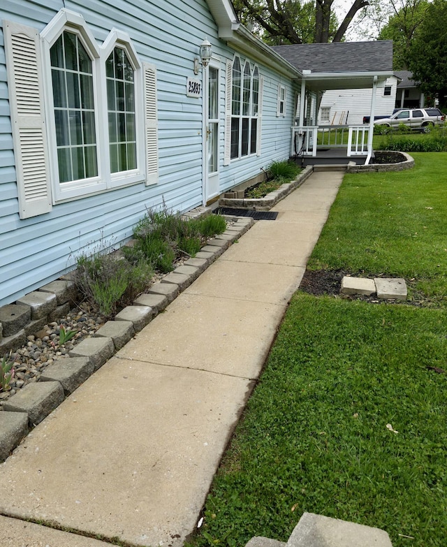 25893 Clark St, Novi, MI 48375 - view of green lawn