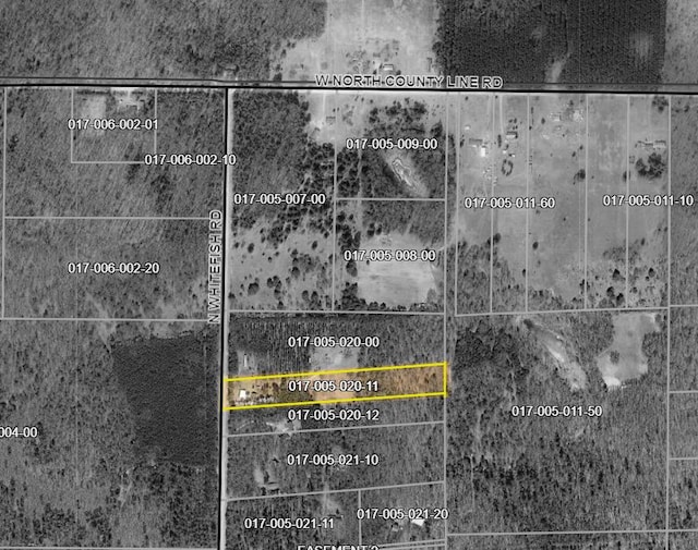 11676 Whitefish Rd, Newaygo, MI 49337 - map of property location