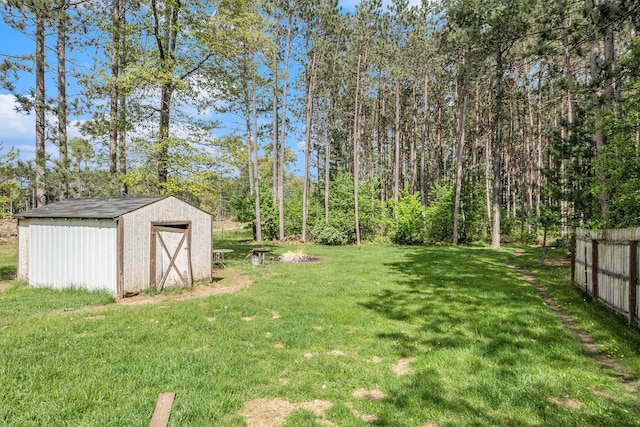 11676 Whitefish Rd, Newaygo, MI 49337 - view of yard