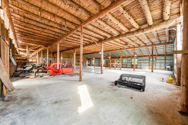 4450 50th Ave, Sears, MI 49679 - misc room with unfinished concrete flooring
