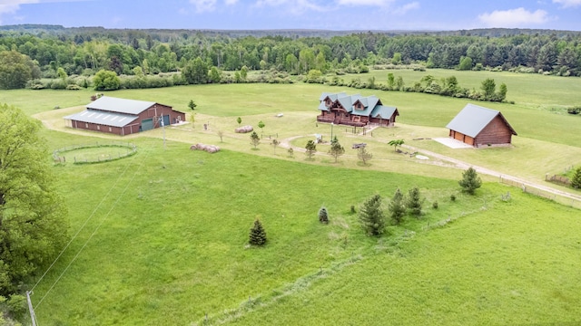 4450 50th Ave, Sears, MI 49679 - overview of rural landscape featuring a pastoral area