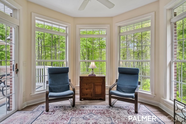 7149 Armadale Ct NE, Belmont, MI 49306 - sunroom / solarium featuring plenty of natural light and baseboards
