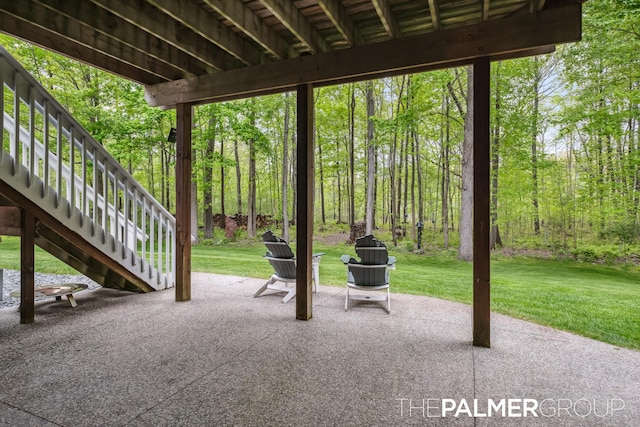 7149 Armadale Ct NE, Belmont, MI 49306 - view of patio with stairs