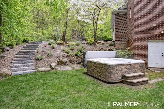 7149 Armadale Ct NE, Belmont, MI 49306 - view of yard featuring stairway