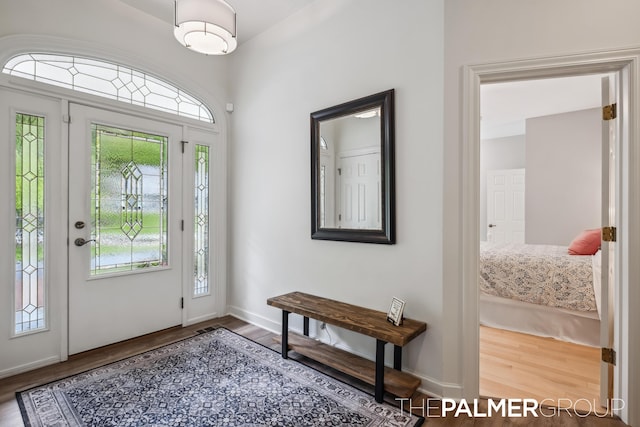 7149 Armadale Ct NE, Belmont, MI 49306 - foyer entrance featuring wood finished floors