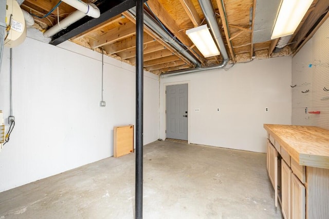 4936 Ravine Ct, Ann Arbor, MI 48105 - view of unfinished below grade area