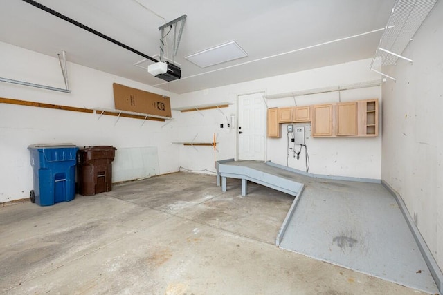 4936 Ravine Ct, Ann Arbor, MI 48105 - garage with a garage door opener
