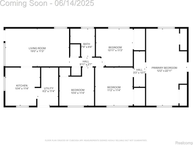 5633 Detroit St, Flat Rock, MI 48125 - view of home floor plan