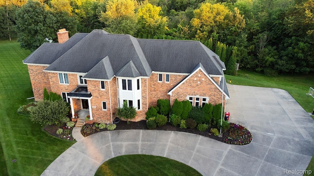 20465 Saint Laurence Dr, Clinton Township, MI 48038 - view from above of property featuring a heavily wooded area