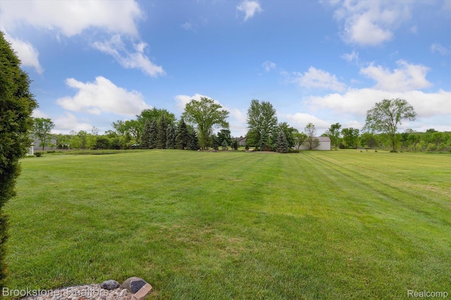 27820 29 Mile Rd, Lenox, MI 48048 - view of grassy yard