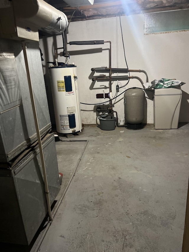 8506 Lytle Rd, Corunna, MI 48817 - utilities featuring electric water heater and heating unit