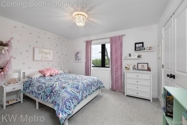 1585 Kriss Crossing Rd, Brighton, MI 48114 - bedroom with carpet flooring