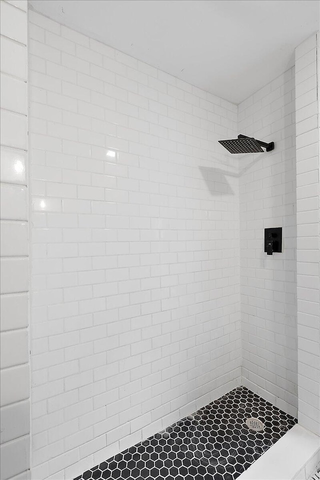 608 Mount Vernon St, Detroit, MI 48202 - full bath with a tile shower