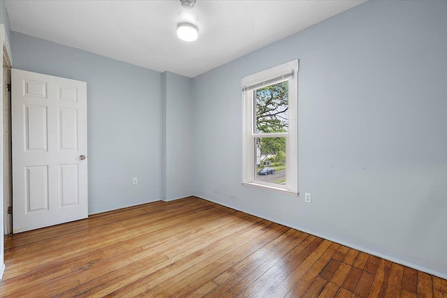 608 Mount Vernon St, Detroit, MI 48202 - empty room with hardwood / wood-style floors