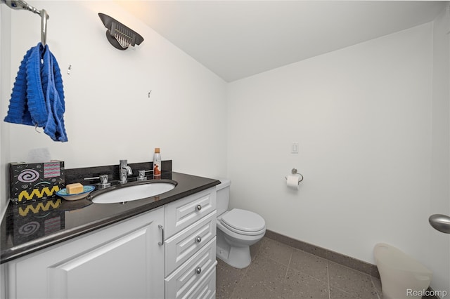 3072 Brewster, West Bloomfield, MI 48322 - half bathroom featuring baseboards and vanity