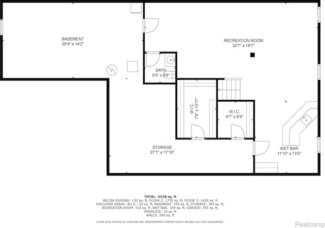 3072 Brewster, West Bloomfield, MI 48322 - view of room layout