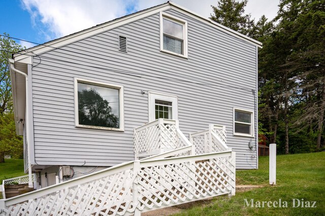 9555 Eastern Ave SE, Byron Center, MI 49315 - back of property with a yard
