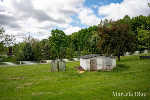 9555 Eastern Ave SE, Byron Center, MI 49315 - view of yard with a view of trees