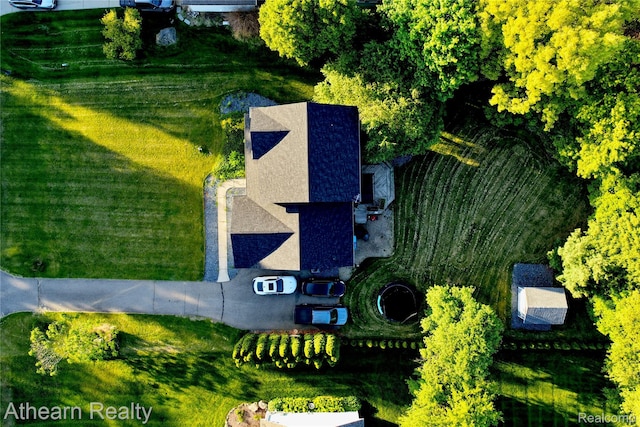 16429 E Horseshoe Trl, Linden, MI 48451 - bird's eye view