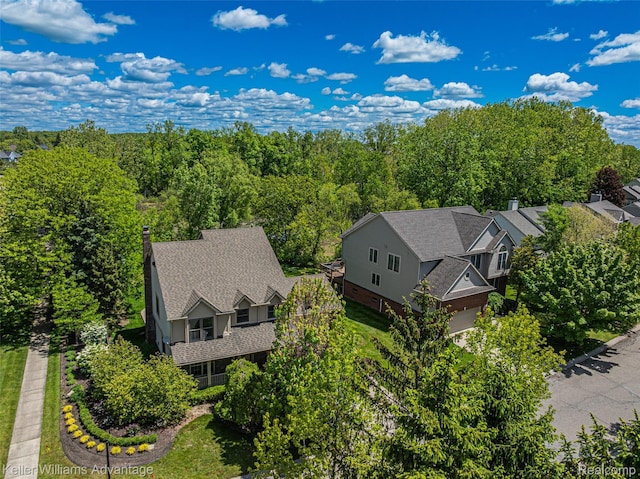 42900 Ledgeview Dr, Novi, MI 48377 - aerial view of property and surrounding area