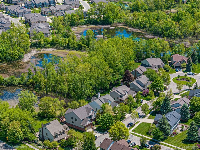 42900 Ledgeview Dr, Novi, MI 48377 - view of property location featuring nearby suburban area and a nearby body of water