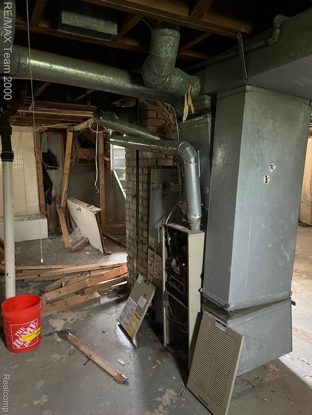 8505 Heyden St, Detroit, MI 48228 - view of unfinished below grade area