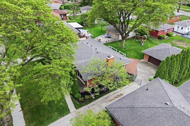 30139 Bentley St, Livonia, MI 48154 - aerial view of residential area